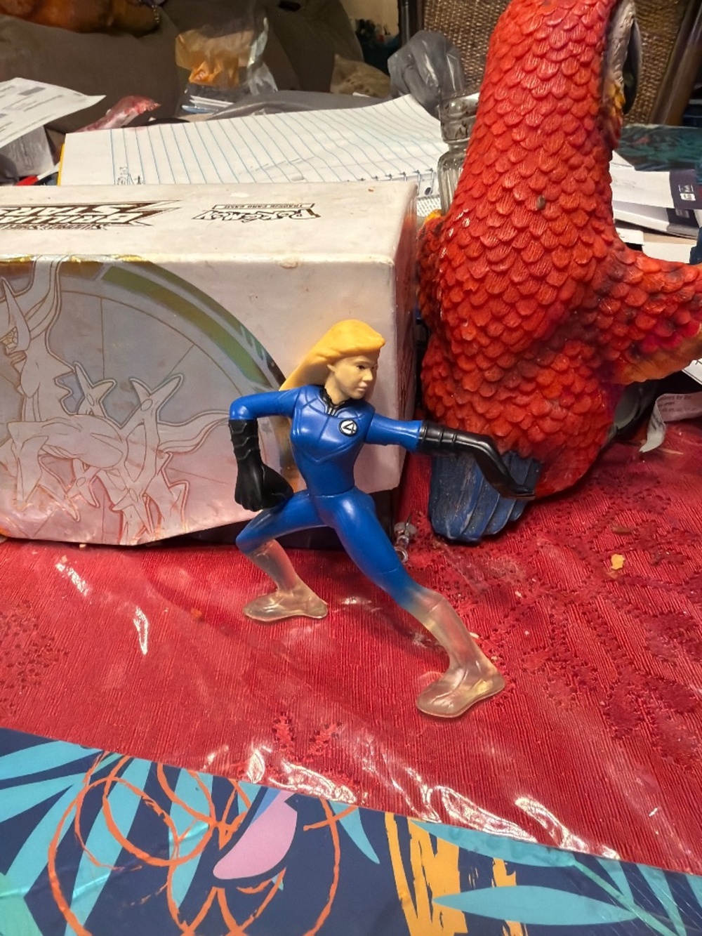 Invisible Woman Action Figure 4"  2007 Marvel Comic